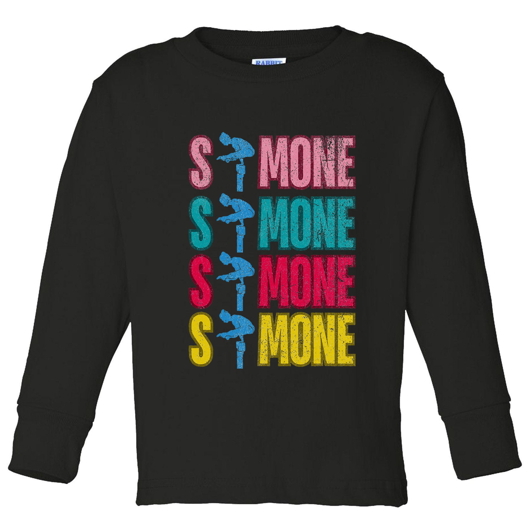 Simone Balance Beam Toddler Long Sleeve Shirt