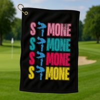 Simone Balance Beam Golf Towel