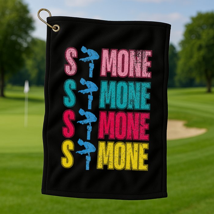 Simone Balance Beam Golf Towel
