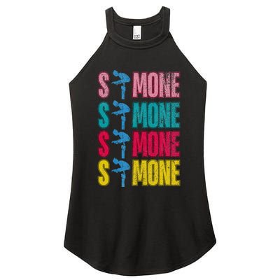 Simone Balance Beam Women's Perfect Tri Rocker Tank