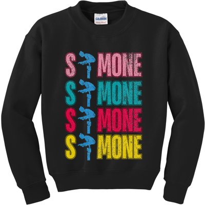 Simone Balance Beam Kids Sweatshirt