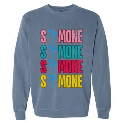 Simone Balance Beam Garment-Dyed Sweatshirt