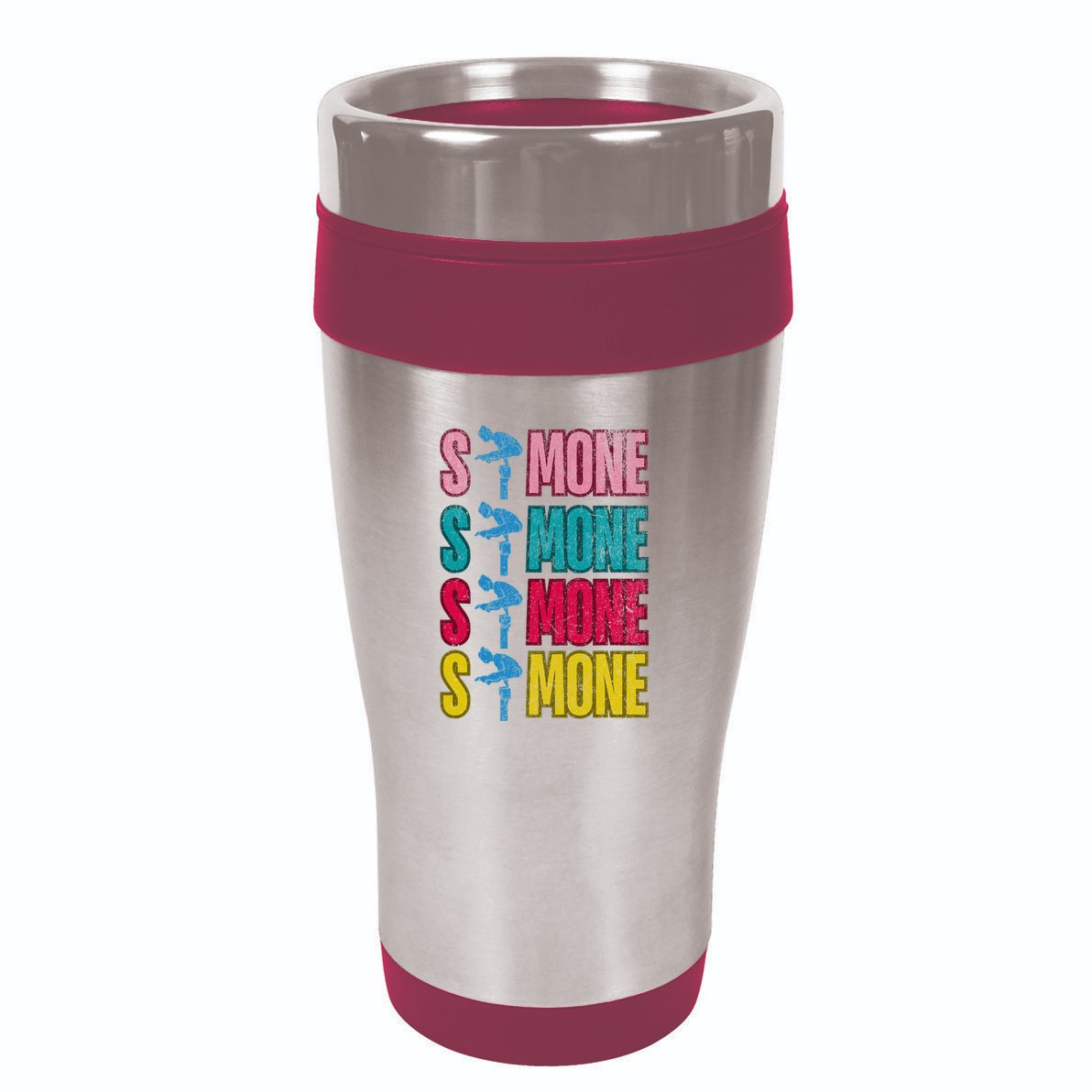 Simone Balance Beam 16oz Travel Tumbler