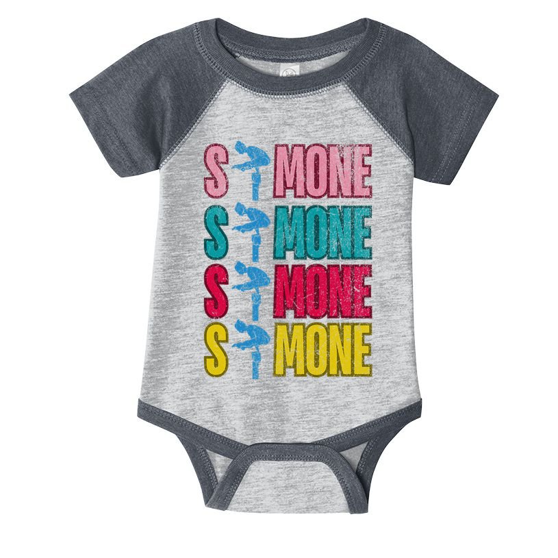 Simone Balance Beam Infant Baby Jersey Bodysuit