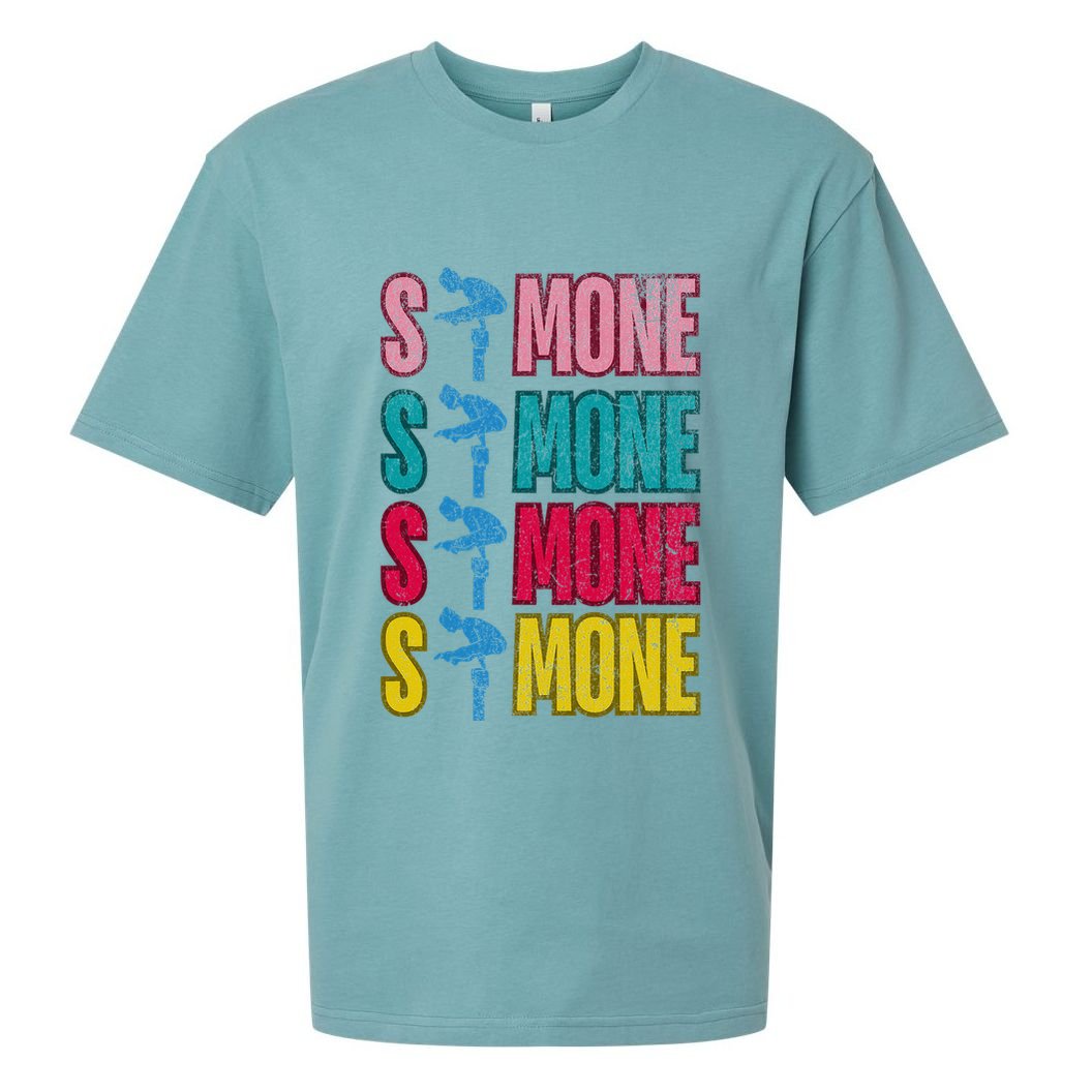 Simone Balance Beam Sueded Cloud Jersey T-Shirt