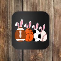 Soccer Basketball Baseball Football Sports Easter Rabbits Coaster