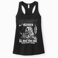 Soggy Beaver Bbq If ItS Not All Over Your Face Womens Tank Top