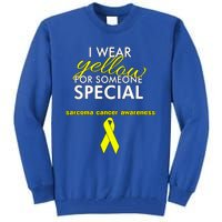 Survivor Bone Cancer Sarcoma Cancer Awareness Gift Tall Sweatshirt