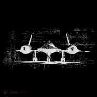 SR71 Blackbird Cold War Recon Plane Sweatshirt