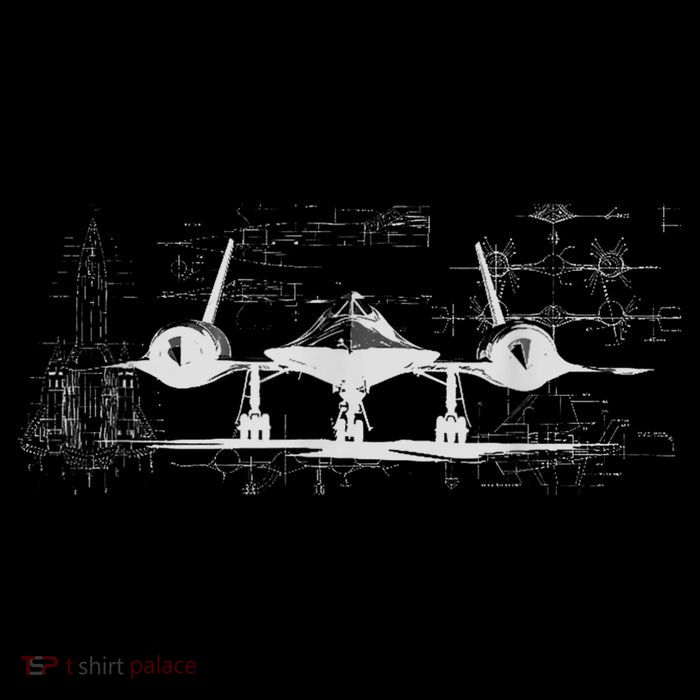 SR71 Blackbird Cold War Recon Plane Sweatshirt