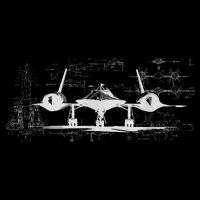 SR71 Blackbird Cold War Recon Plane Cooling Performance Long Sleeve Crew