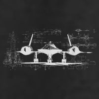 SR71 Blackbird Cold War Recon Plane Golf Towel