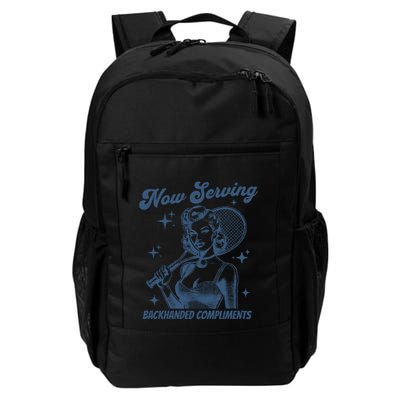 Serving Backhanded Compliments Retro Daily Commute Backpack