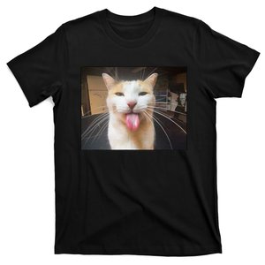 Silly Bleh Cat Meme T-Shirt