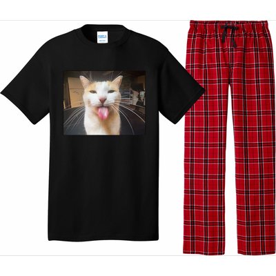 Silly Bleh Cat Meme Pajama Set