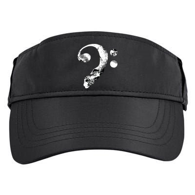 Skull Bass Clef Bass Player Musican Music Lover Guitar Adult Drive Performance Visor