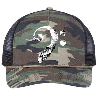 Skull Bass Clef Bass Player Musican Music Lover Guitar Retro Rope Trucker Hat Cap