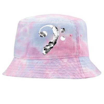 Skull Bass Clef Bass Player Musican Music Lover Guitar Tie-Dyed Bucket Hat