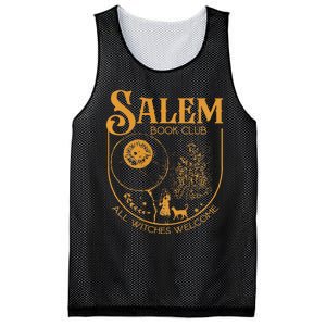 Salem Book Club Bookish library for book nerds bookworms Mesh Reversible Basketball Jersey Tank