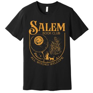 Salem Book Club Bookish library for book nerds bookworms Premium T-Shirt