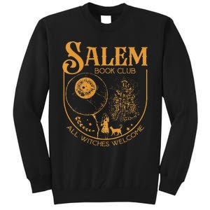 Salem Book Club Bookish library for book nerds bookworms Tall Sweatshirt