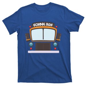 School Bus Costume Halloween Bus Driver Funny T-Shirt