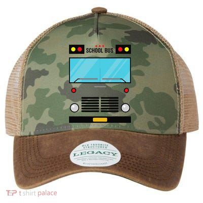 School Bus Costume Simple Halloween Costume Easy Oufit Legacy Tie Dye Trucker Hat