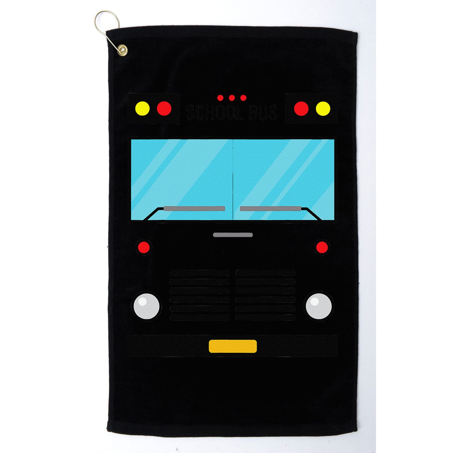 School Bus Costume Simple Halloween Costume Easy Oufit Golf Towel