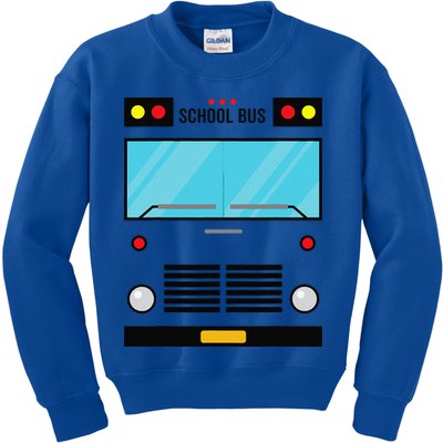 School Bus Costume Simple Halloween Costume Easy Oufit Kids Sweatshirt