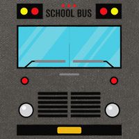 School Bus Costume Simple Halloween Costume Easy Oufit Cotton Canvas Backpack