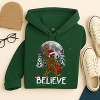 Santa Bigfoot Christmas Sasquatch Believe Hoodie