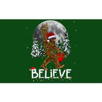 Santa Bigfoot Christmas Sasquatch Believe Bumper Sticker