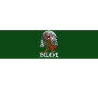 Santa Bigfoot Christmas Sasquatch Believe Bumper Sticker