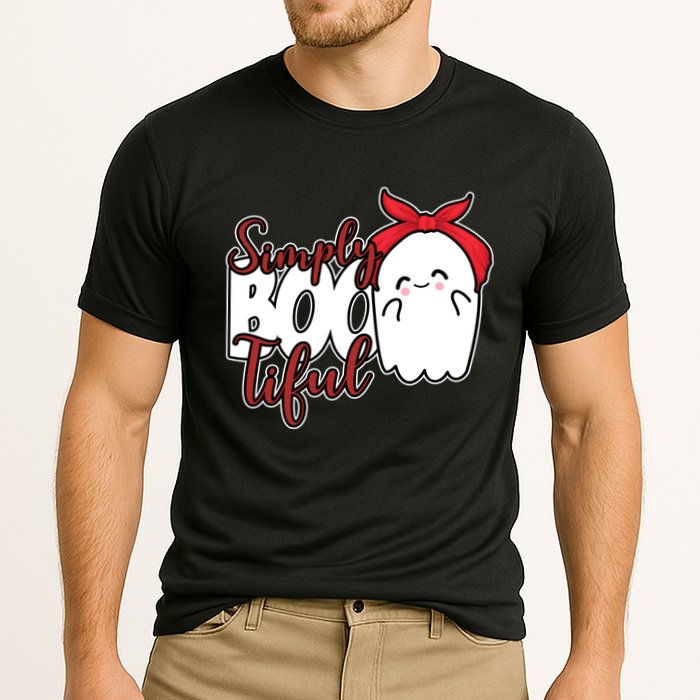 Simply Bootiful Cute Halloween Ghost Performance Shirt