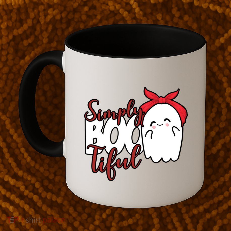 Simply Bootiful Cute Halloween Ghost Mug