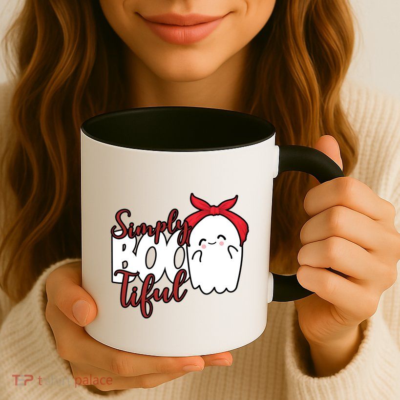 Simply Bootiful Cute Halloween Ghost Mug