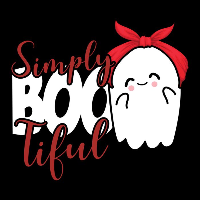 Simply Bootiful Cute Halloween Ghost 16oz Travel Tumbler