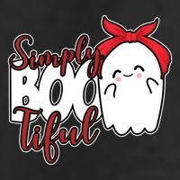 Simply Bootiful Cute Halloween Ghost 25L Jumbo Tote