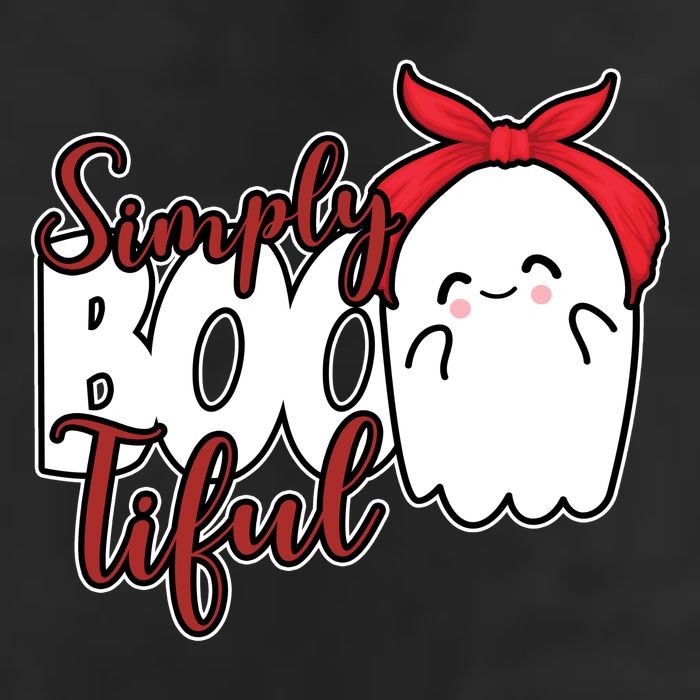 Simply Bootiful Cute Halloween Ghost 25L Jumbo Tote