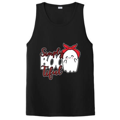 Simply Bootiful Cute Halloween Ghost PosiCharge Competitor Tank