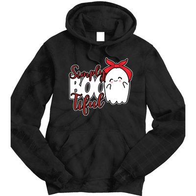 Simply Bootiful Cute Halloween Ghost Tie Dye Hoodie