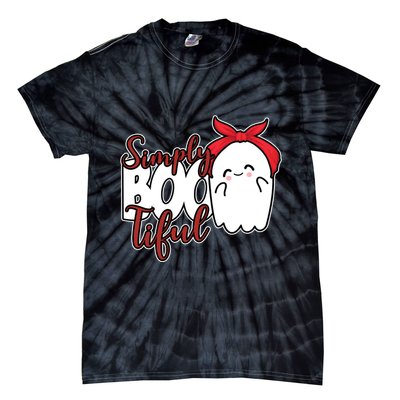 Simply Bootiful Cute Halloween Ghost Tie-Dye T-Shirt