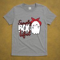 Simply Bootiful Cute Halloween Ghost T-Shirt