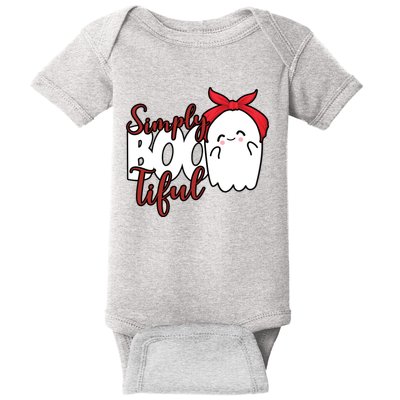 Simply Bootiful Cute Halloween Ghost Baby Bodysuit