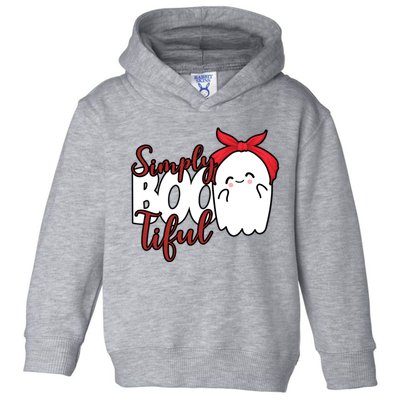 Simply Bootiful Cute Halloween Ghost Toddler Hoodie