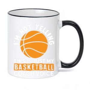 Sarcastic Basketball Coaching Basketball Coaches Gift 11oz Black Color Changing Mug