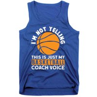 Sarcastic Basketball Coaching Basketball Coaches Gift Tank Top