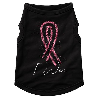 Survivor Breast Cancer Awareness Doggie Tank