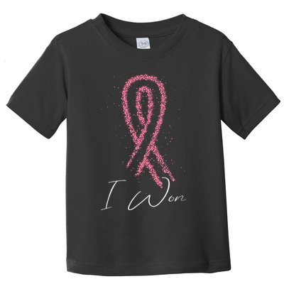 Survivor Breast Cancer Awareness Toddler T-Shirt