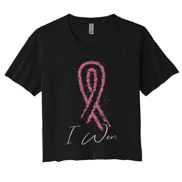Survivor Breast Cancer Awareness Crop Top